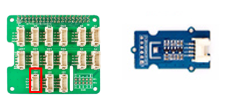 The pin location for the temperature/pressure/humidity sensor